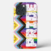 Progress Pride LGBTQ Case-Mate iPhone Case (Achterkant)