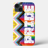 Progress Pride LGBTQ Case-Mate iPhone Case (Achterkant)
