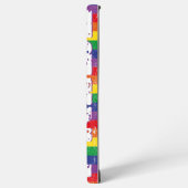 Progress Pride LGBTQ Samsung Galaxy Hoesje (Linkerkant)