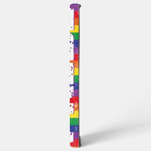 Progress Pride LGBTQ Samsung Galaxy Hoesje (Linkerkant)