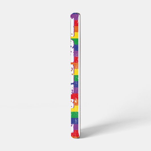 Progress Pride LGBTQ Samsung Galaxy Hoesje (Linkerkant)
