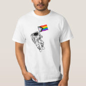 Progress Pride Moonman T-shirt (Voorkant)