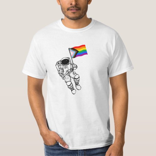 Progress Pride Moonman T-shirt (Voorkant)