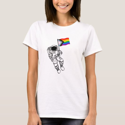 Progress Pride Moonman T-shirt (Voorkant)