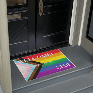 Progress Pride Regenboog Strand Persoonlijke Welko Deurmat