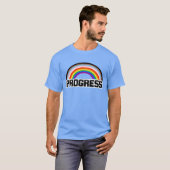 Progress Pride Regenboog T-Shirt (Voorkant volledig)