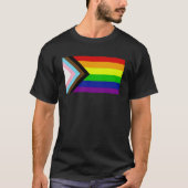 Progress Pride Regenboogvlag voor inclusiviteit 1 T-shirt (Voorkant)