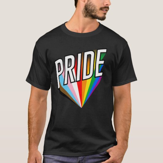 Progress Pride T-shirt (Voorkant)