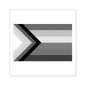 Progress Pride-vlag LGBTQ+ Rubberstempel (Afrduk)