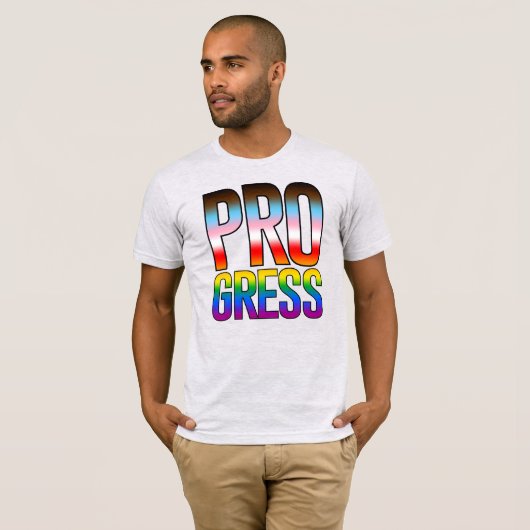 PROGRESS T-shirt (Voorkant volledig)