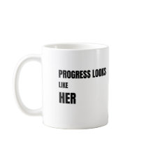 Progress Ziet Eruit Als Haar witte Mok – Cadeau vo