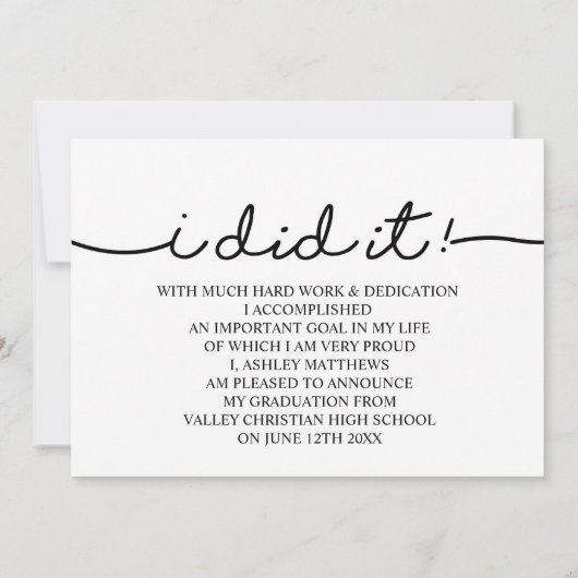 Progressie van de leeftijd, aankondigingen van de  (Achterkant)