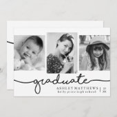 Progressie van de leeftijd, aankondigingen van de  (Voorkant / Achterkant)