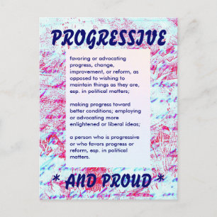 PROGRESSIEF briefkaart