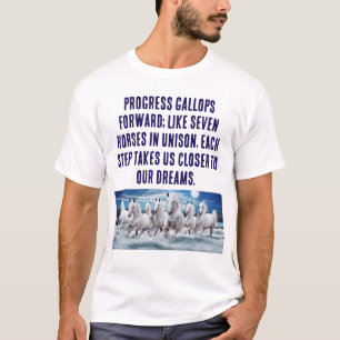 Progressief T-Shirt voor motivatie