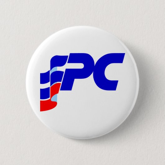Progressieve Conservatieve Partij Oude Logo Ronde Button 5,7 Cm (Voorkant)