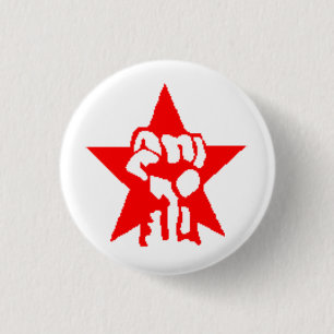 Progressieve knop Labourpartij Ronde Button 3,2 Cm