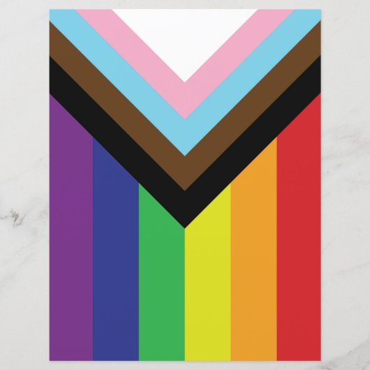 Progressieve LGBTQIA-vlag (Voorkant)