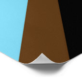 Progressieve LGBTQIA-vlag Poster (Hoek)