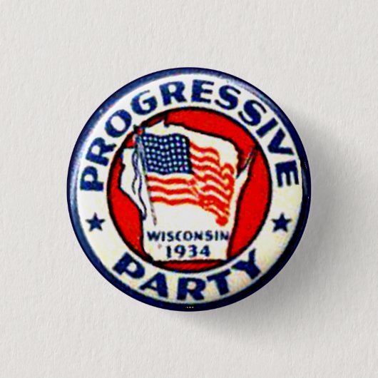 Progressieve Partij - Button (Voorkant)