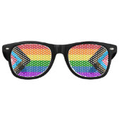 Progressieve Pride Flag zonnebril (Voorkant)