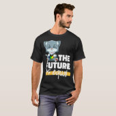 Progressieve Pride Kat Transgender Genderqueer T-shirt (Voorkant volledig)