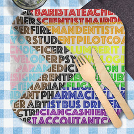 Progressieve Rainbow Flag LGBT Gay Script Papieren Bordje