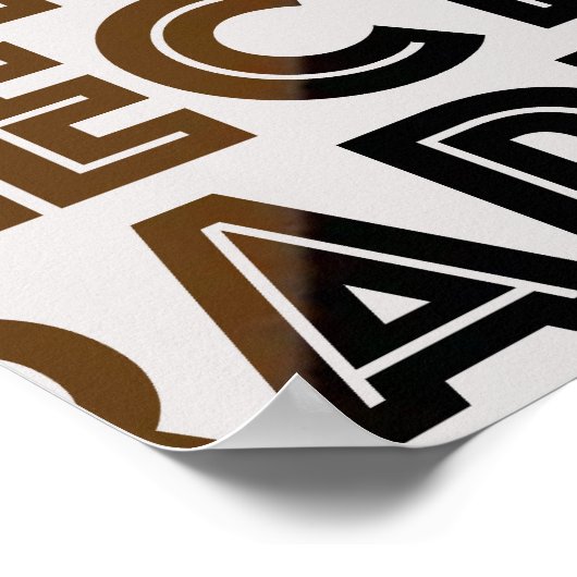 Progressieve Rainbow Flag LGBT Gay Script Poster (Hoek)