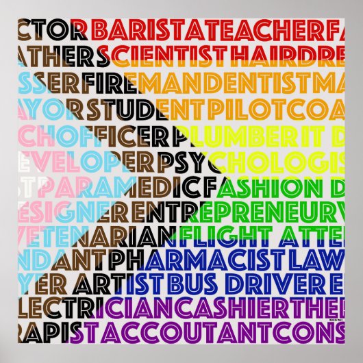 Progressieve Rainbow Flag LGBT Gay Script Poster (Voorkant)