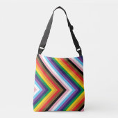 Progressieve regenboog LGBTQ+ Crossbody Tas