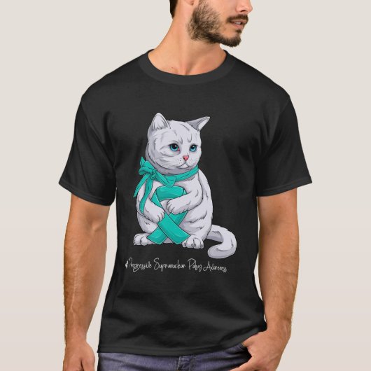 Progressieve supranucleaire pijnstiller Maand T-shirt (Voorkant)