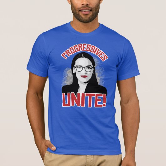 PROGRESSIEVEN VERENIGEN T-SHIRT (Voorkant)