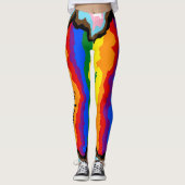 Progressive Pride Love Leggings (Voorkant)