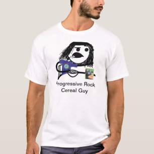 Progressive Rock Cereal Guy T-shirt