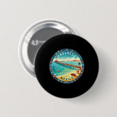 Progresso Mexico Cruise Bestemming Ronde Button 5,7 Cm (Voorkant /achterkant)