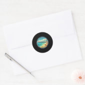 Progresso Mexico Cruise Bestemming Ronde Sticker (Envelop)