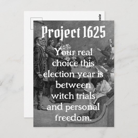 Project 1625 briefkaart (Voorkant / Achterkant)