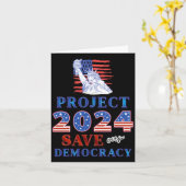 Project 2024 Red onze democratie Kaart (Gele Bloem)