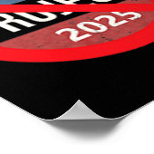 Project 2025 Anti Trump 2 Zijrug & Voorkant Poster (Hoek)