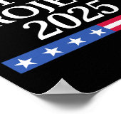 Project 2025 Anti Trump Usa Vlag Politieke Vrouwen Poster (Hoek)