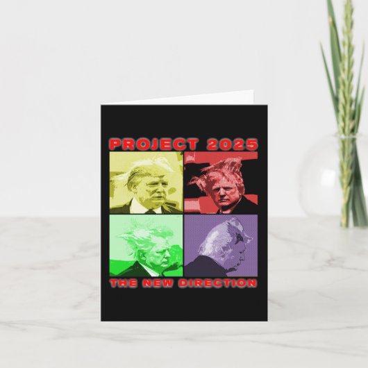 Project 2025 [de nieuwe richting] Actief 1 Kaart (Voorkant)