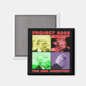 Project 2025 [de nieuwe richting] Actief 1 Magneet (Voorkant / Achterkant)
