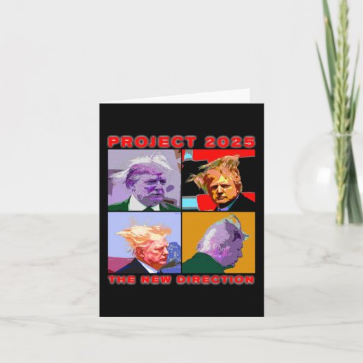 Project 2025 [de nieuwe richting] Actief Kaart (Voorkant)