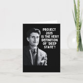 Project 2025 Deep State 1 Kaart (Voorkant)