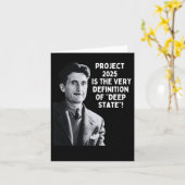 Project 2025 Deep State 1 Kaart (Gele Bloem)