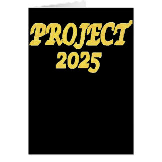 Project 2025 Halloween Kaart
