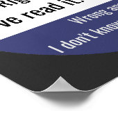 Project 2025 - Het juiste antwoord Poster (Hoek)