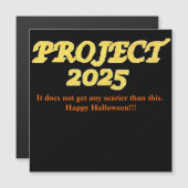 Project 2025 Magnetische Halloween Kaart (Voorkant / Achterkant)