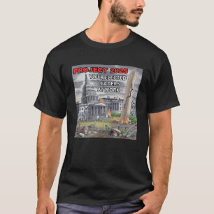 Project 2025 Satirisch T-shirt – d.c. in puin