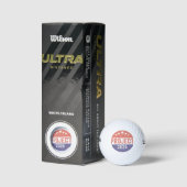 Project 2025 Trump Amerikaans Patriottisch USA Golfballen (Verpakking)